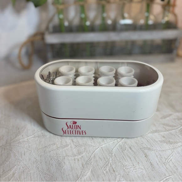 Salon Selectives Hot Rollers 8 Count Style Curlers SSP-208. Tested - Picture 4 of 7